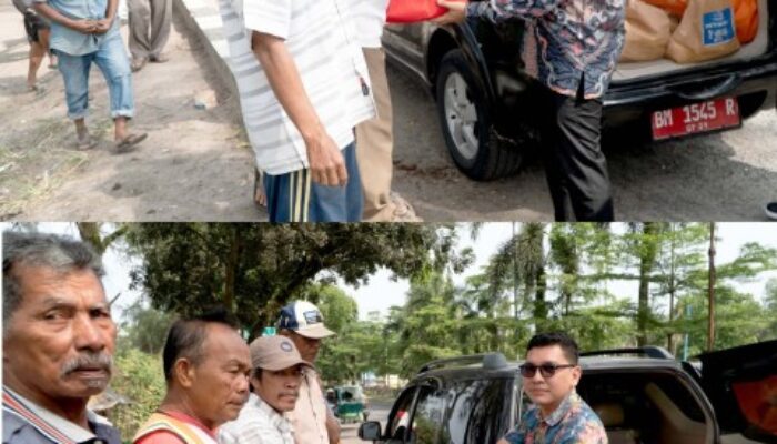 Karutan Dumai Salurkan Bantuan Sosial Kepada Masyarakat